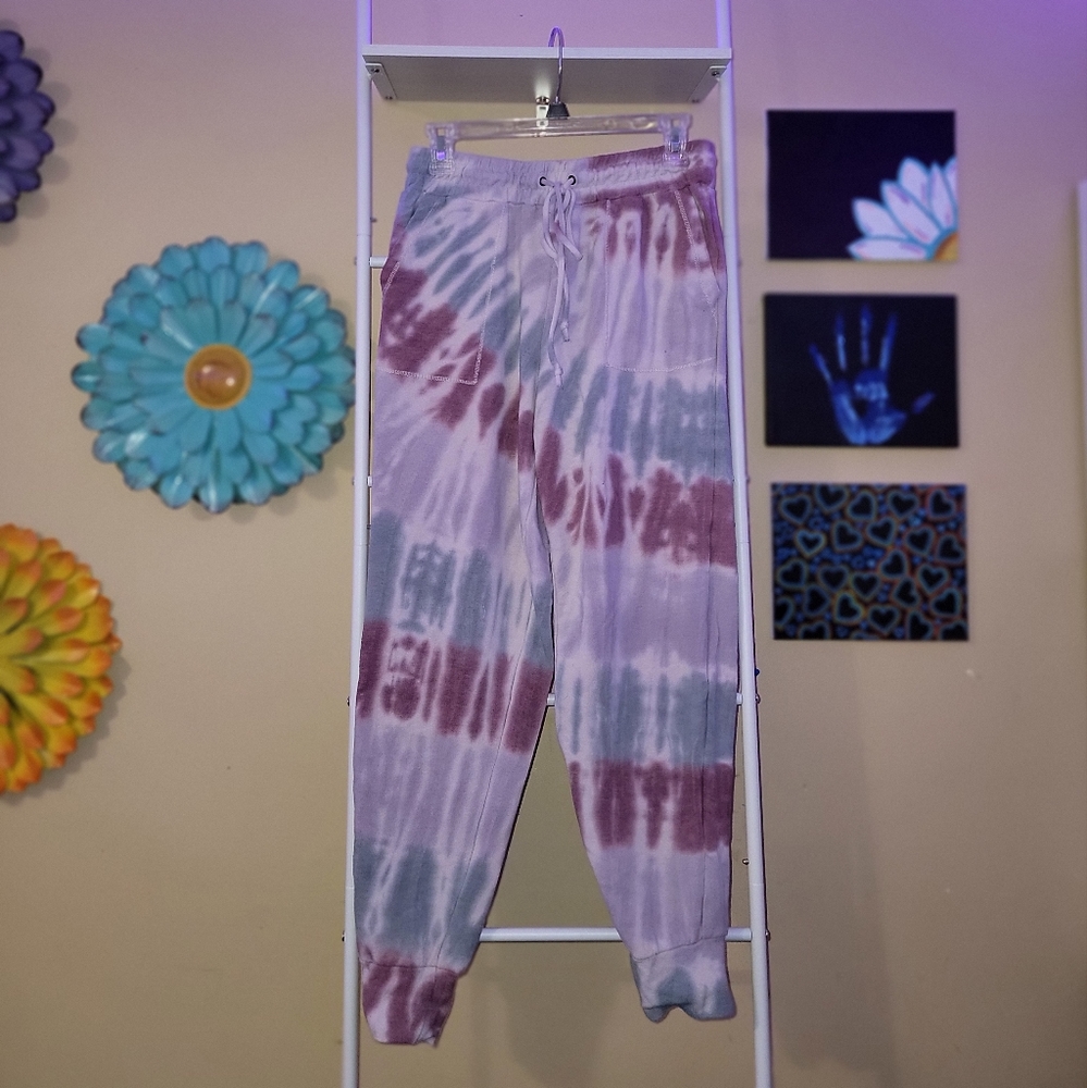 Tie dye joggers